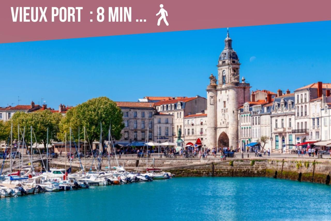 Ღ Marche Central • Au Coeur De Ville & Spacieux 라로셸 외부 사진